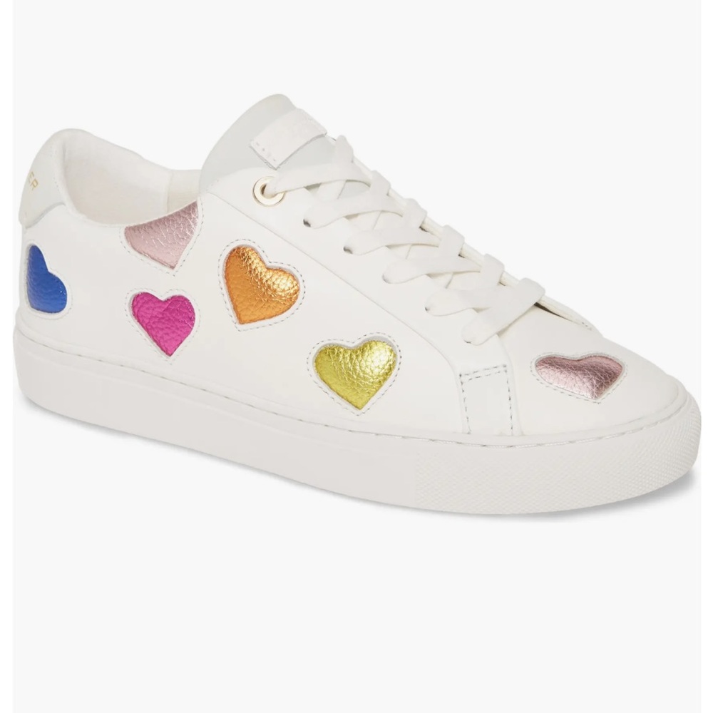 KURT GEIGER LOVE LANE HEART SNEAKERS